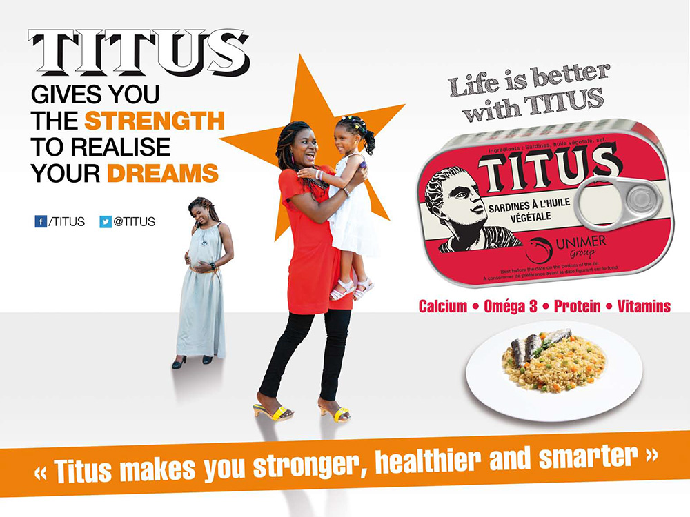 Affiche Titus femme enseinte 2013